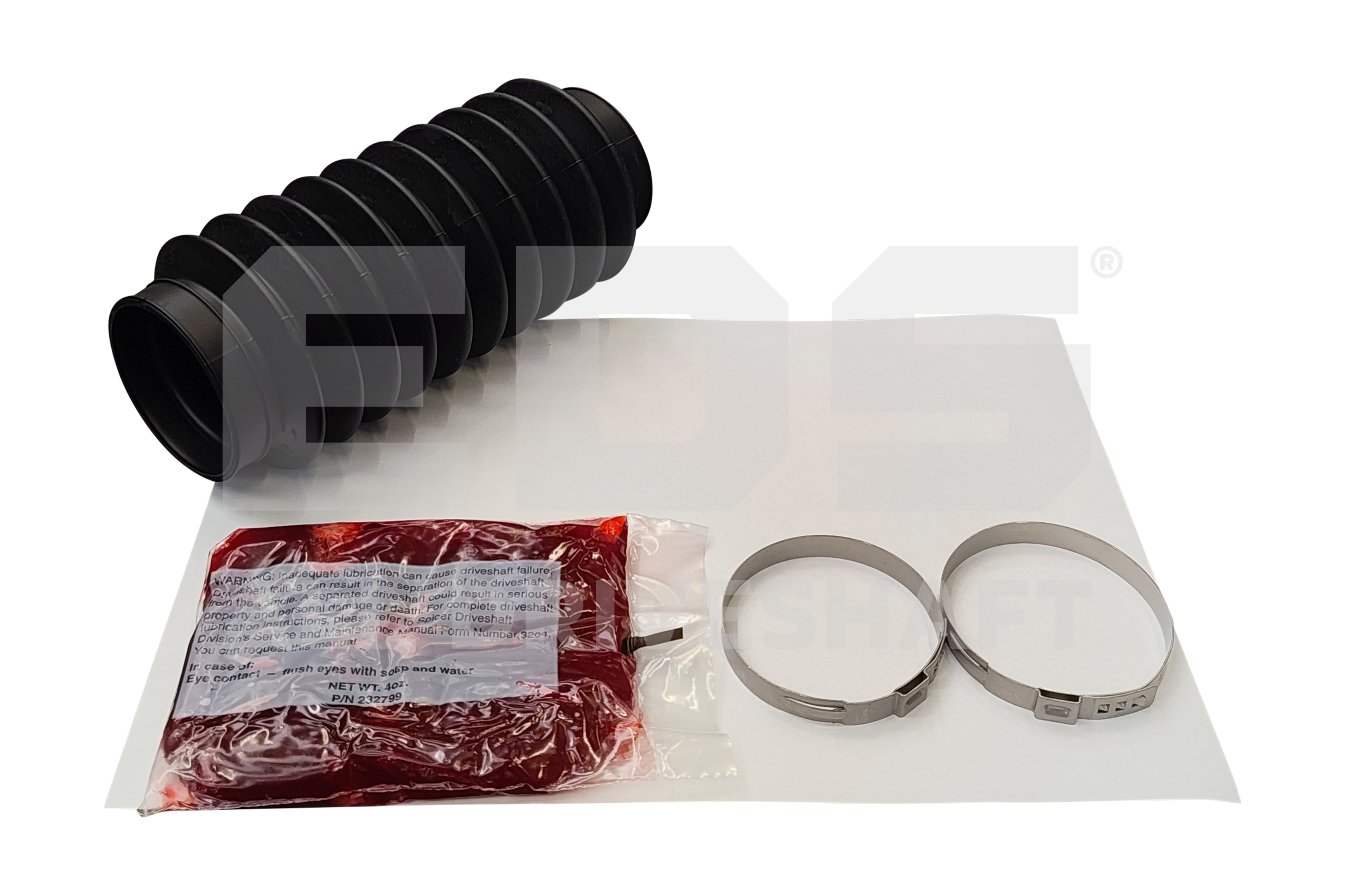 SCV - Soufflet joint CV
55x58  L.195